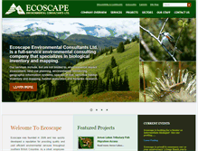 Tablet Screenshot of ecoscapeltd.com